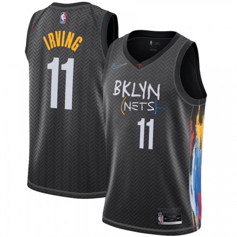 Men's Brooklyn Nets Kyrie Irving #11 Black 2020/21 Swingman Player Jersey – City Edition-Pro Kit Vault | Brand New 26/27 Sports Jerseys